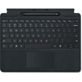 لوحة مفاتيح Microsoft Surface Pro X Signature مع قلم رفيع - أزرق ثلجي (25O-00041)
