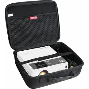 Hermitshell Hard Travel Case for TMY Mini Projector Upgraded 9500 Lumens Bluetooth Projector (Case for Projector + Tripod)