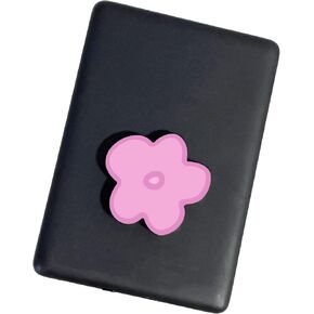 Cute Flower Expandable Collapsible Grip Stand Holder for Kindle eReaders iPhone and Smartphone(Black)