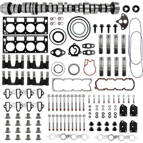 LUFT MEISTAR NON AFM DOD Disable Camshaft Lifters Valley Cover Timing Chain Oil Pump 5.3 Head Gasket Compatible with 2007-2013 Chevy Silverado GMC Sierra Yukon 5.3L