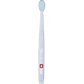 4920 Adult Soft Swiss Toothbrush for Gentle Cleaning with Ergonomic Handle, 3 Count