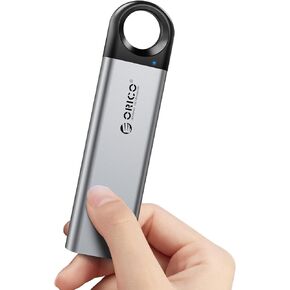 ORICO 2TB External SSD Up to 1050MB/s, Hanging Hole Design Portable Solid State Drive, USB C&A 2 in 1 Cable, Reliable Storage for Type-C Smartphone, Tablets, Laptops - C10
