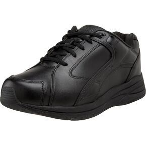 Drew Men's Force Comfortable Lace-Up Walking Shoe Therapeutic Extra Depth 10.5 6E US Black