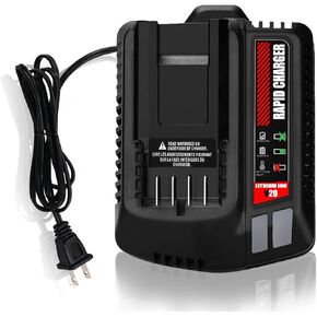 CMCB104 V20 Battery Fast Charger Replace for Craftsman 20V Charger CMCB124 CMCB104 CMCB100 CMCB101 CMCB102,Compatible with Craftsman V20 Series Lithium Battery CMCB201 CMCB202 CMCB203 CMCB204 CMCB205
