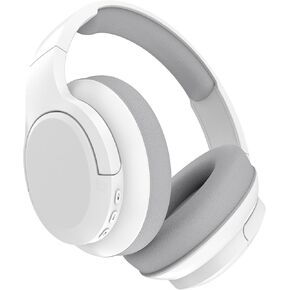 Bluetooth Wireless Over-Ear Headphones with 48H Playtime and with Microphone, HiFi Stereo Foldable Lightweight Headphones for deep bass for Home Office, Mobile Phones, PCs, and More