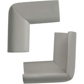 uxcell 2pcs Foam Furniture Desks Edge Cover Pads Protectors Corner Cushions Bumpers Guards Light Brown