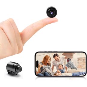 New Smallest Wireless WiFi Camera,HD1080P Mini Camera,Smart Home Security Camera,Portable Smart Home Baby Monitor Cam with Night Vision,Motion Detection,Cloud Storage for Security with iOS AndroidAPP in Kuwait
