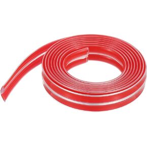 PATIKIL Edge Protector Strip, 0.79IN x 6.6FT Children Proofing Silicone Soft Clear Corner Protectors Pre-Taped Strong Adhesive for Cabinets Tables Drawers