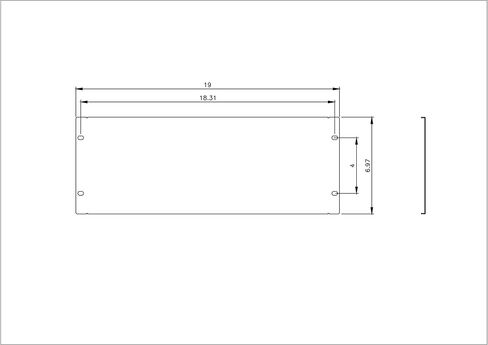 RAISING ELECTRONICS 2 حزمة 1U / 2U / 3U / 4U فارغة حامل لوحة خادم رفوف الشبكة حاويات فاصل 19 بوصة (2U 3.5 بوصة) in Saudi Arabia