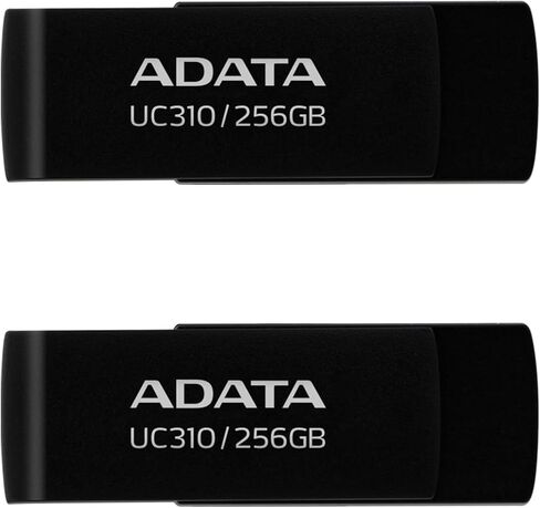 ADATA UV128 64GB USB 3.0 Retractable Capless Flash Drive, Blue (AUV128-64G-RBE) in Saudi Arabia