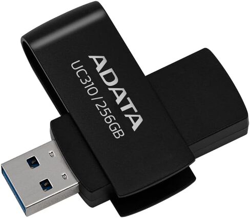 ADATA UV128 64GB USB 3.0 Retractable Capless Flash Drive, Blue (AUV128-64G-RBE) in Saudi Arabia