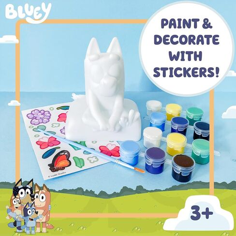 Paw Patrol Paint Your Own Light-Up Figurine, Paintable Paw Patrol Night Light, Paw Patrol Chase Multicolor Light, Paw Patrol Party Decorations, Paw Patrol Toys & Gifts for Kids Ages 3+ in Saudi Arabia