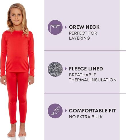 Rocky Thermal Underwear For Girls 240 GSM Dinosaur-XS (Heavyweight) in Saudi Arabia