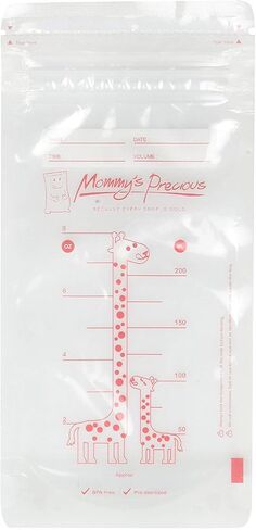 110 Count Breastmilk Storage Bags 8 Oz 235 ml Breastfeeding Freezer Storage Container Bags for Breast Milk comes Pre Sterilized & BPA Free with Accurate Measurements & Leak Proof. Buy Now! in Saudi Arabia