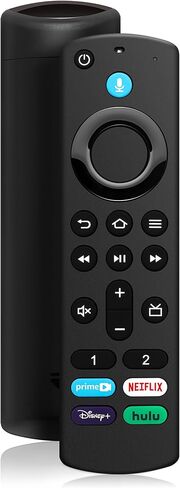 جهاز تحكم عن بعد صوتي بديل لأجهزة التلفاز الذكية Fire AMZ Cube/TV Stick/TV Stick (4K، 4K Max)، TV Stick Lite، الجيل الثالث من التلفزيون الذكي، لجميع أجهزة التلفاز الذكية Insignia/Toshiba/Pioneer Voice in Saudi Arabia