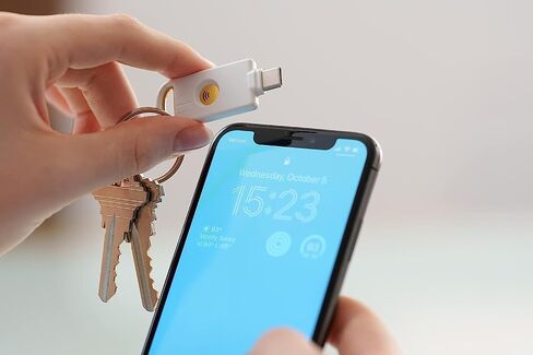 Identiv uTrust FIDO2 NFC+ مفتاح الأمان USB-C، FIDO، FIDO2، U2F، PIV، WebAuth in Saudi Arabia
