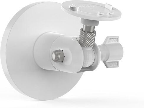 Camera Wall Mount - Pole Mount Magnet Bracket for 1/4-Inch Attachment Point Cameras Compatible with Ring Indoor Cam (2nd Gen) Ring and More (White) in Saudi Arabia