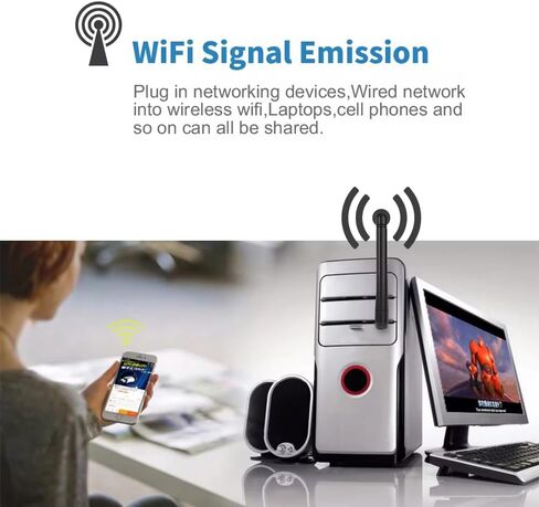 محول USB WiFi AC600Mbps، ثنائي النطاق 5.8G/2.4G، محول شبكة لاسلكي للكمبيوتر المحمول/سطح المكتب، متوافق مع نظام التشغيل Windows/Mac OS، XP/Vista/7/8/10، OS X 10.6-10.15 in Saudi Arabia