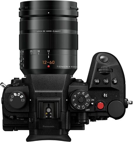 Panasonic Lumix GH7 Mirrorless Camera with 12-60mm f/2.8-4 Lens and Advanced Accessory and Travel Bundle | DC-GH7LK | Extended 3 Years Panasonic Warranty in Saudi Arabia