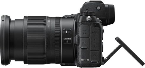 Nikon Z6 II Mirrorless Camera with 24-70mm f/4 Lens (1663) Bundle with Nikon FTZ II Mount Adapter, 64GB Extreme Memory Card, and 5-Pack Wipes in Saudi Arabia