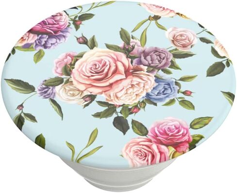 PopSockets PopTop (Top only. Base Sold Separately) Swappable Top for PopSockets Phone Grip Base, Floral PopTop - Retro Wild Rose in Saudi Arabia
