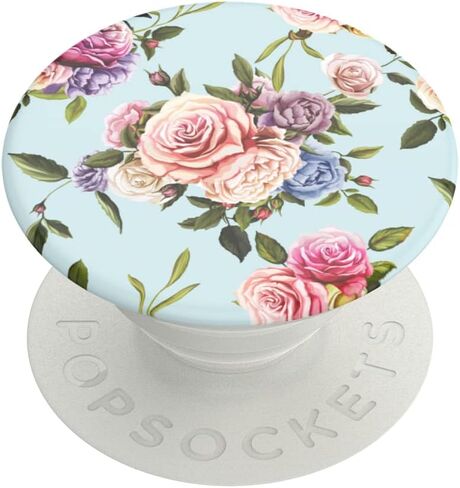 PopSockets PopTop (Top only. Base Sold Separately) Swappable Top for PopSockets Phone Grip Base, Floral PopTop - Retro Wild Rose in Saudi Arabia