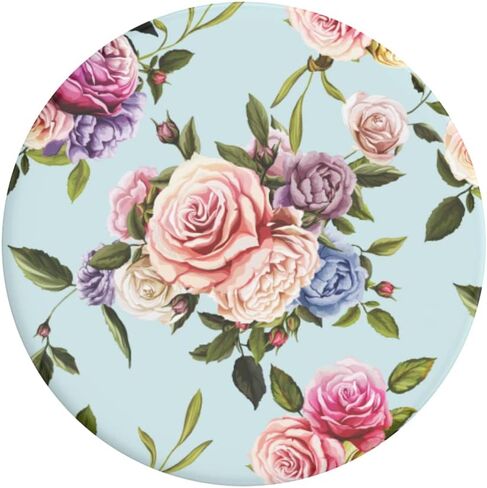 PopSockets PopTop (Top only. Base Sold Separately) Swappable Top for PopSockets Phone Grip Base, Floral PopTop - Retro Wild Rose in Saudi Arabia