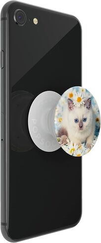 PopSockets PopTop (Top only. Base Sold Separately) Swappable Top for PopSockets Phone Grip Base, Floral PopTop - Retro Wild Rose in Saudi Arabia