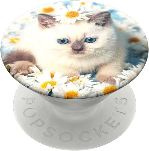 PopSockets PopTop (Top only. Base Sold Separately) Swappable Top for PopSockets Phone Grip Base, Floral PopTop - Retro Wild Rose in Saudi Arabia
