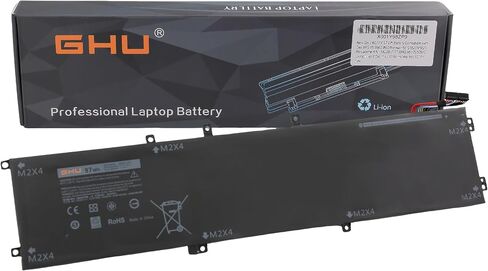 GHU 4GVGH Battery Compatible with Dell Precision 5510 Battery, Dell XPS 15 9550 Battery - Premium 84Wh, UL Tested, Fast Charging, 1P6KD Battery and -Free Return in Saudi Arabia