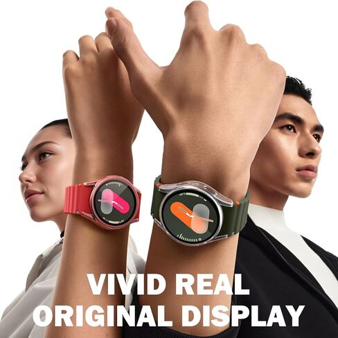 GEAK 3 Pack Cover Compatible with Samsung Galaxy Watch 7 Case 40mm, Soft HD High Sensitivity Screen Protector with TPU All Around Anti-Fall Bumper for Galaxy Watch 7 40mm Smart Watch Women Men in Kuwait