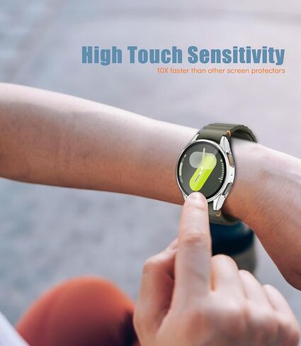 Seltureone 2 Pack for Samsung Galaxy Watch 7 44mm حافظة حماية الشاشة، PC صلب [مضاد للخدش] [مضاد للغبار] حافظة حماية شاملة 360 درجة لساعة Samsung Galaxy Watch 7 44mm - شفاف in Kuwait