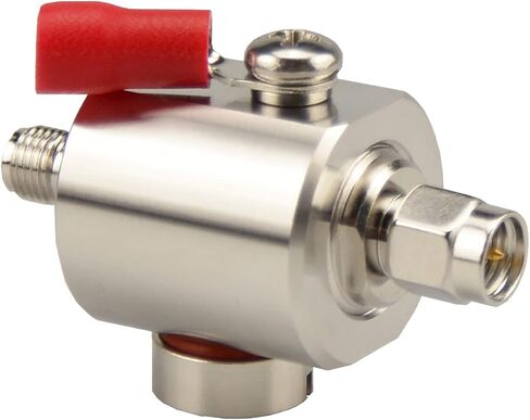 SMA Lightning Arrestor SMA Surge Protector with SMA Female to SMA Female Bulkhead Connector 0-6GHz with Replaceable Gas Tube Element 90V in Saudi Arabia