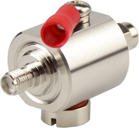 SMA Lightning Arrestor SMA Surge Protector with SMA Female to SMA Female Bulkhead Connector 0-6GHz with Replaceable Gas Tube Element 90V in Saudi Arabia