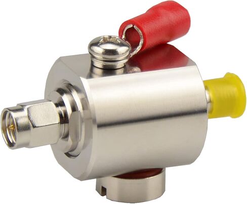 SMA Lightning Arrestor SMA Surge Protector with SMA Female to SMA Female Bulkhead Connector 0-6GHz with Replaceable Gas Tube Element 90V in Saudi Arabia