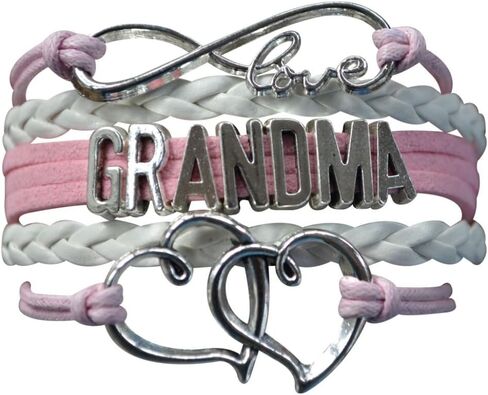 Infinity Collection Grandma Charm Bracelet, Nautical Anchor Bracelet, Sailor Bracelet, Nautical Jewelry Grandma Jewelry, Great Grandma Gif in Saudi Arabia