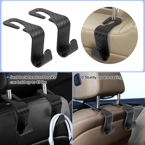 Car Seat Gap Filler pack of 2 Car Leather Organizer Accessories Between Seats Adjustable Stop Drop Car Seat Organizer and Front Seat Storage Box for Phones,Glasses,Wallet, Cards and Keys in Saudi Arabia