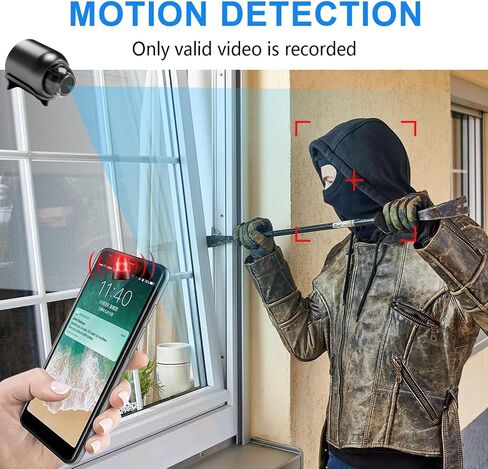 New Smallest Wireless WiFi Camera,HD1080P Mini Camera,Smart Home Security Camera,Portable Smart Home Baby Monitor Cam with Night Vision,Motion Detection,Cloud Storage for Security with iOS AndroidAPP in Saudi Arabia