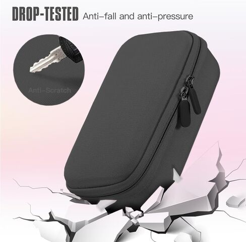 Camera Bag Carrying Case Compatible with Canon G7X Mark III/ G7X Mark II Digital Camera, Hard Bag Suitable for Travel and Home Storage (Black) in Saudi Arabia