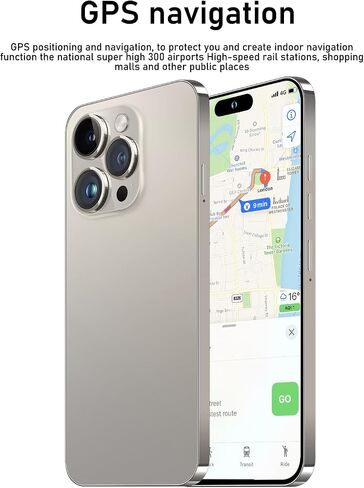 15PROMA X Smartphone,Android 13.0,Long Battery Life 6800mAh,16+512GB with 128GB Memory Card Cell Phone,6.8“ HD Screen,Dual SIM,5G/Face ID/Fingerprint Lock/GPS (Gold) in Saudi Arabia