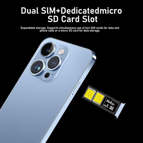 15PROMA X Smartphone,Android 13.0,Long Battery Life 6800mAh,16+512GB with 128GB Memory Card Cell Phone,6.8“ HD Screen,Dual SIM,5G/Face ID/Fingerprint Lock/GPS (Gold) in Saudi Arabia