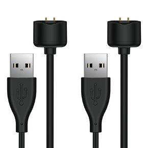 TUSITA Magnetic Charger Compatible with Xiaomi Mi Band 5 6 7 | Amazfit Band 5 Smart Watch - 1M,2-Pack