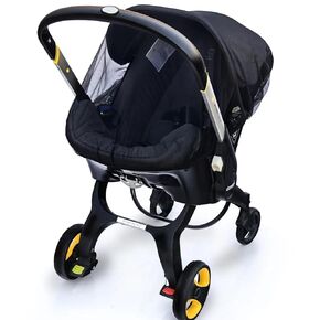 Stroller Sun Shade, Extension Compatible with Doona Infant car seat Stroller, 360° Sun Shade Baby Car Seat Attachment for Sun Cover, Wind, and Bug Protection.