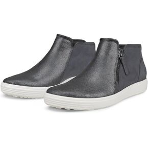 ECCO Women's Soft 7 Side Zip Bootie Sneaker