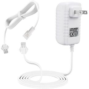 13.3v Charger for Somfy sonesse Cordless Plug-in Charger 9020672 for Electric Blinds Lithium Battery ST30 and R28 Roller Shutter Motors with 118 in Extension Cable