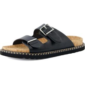CUSHIONAIRE Women's Charming Cork footbed Sandal with +Comfort