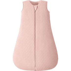 كيس نوم للأطفال من Yoofoss من عمر 6 إلى 12 شهرًا TOG 2.5 بطانية شتوية يمكن ارتداؤها للأطفال، كيس نوم للرضع مصنوع من القطن بنسبة 100% بسحاب ثنائي الاتجاه، كيس نوم للأطفال in Kuwait