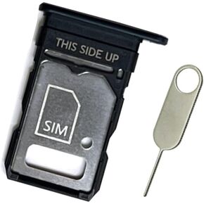 Replacement Single SIM Card Tray Holder for Motorola Moto Edge 5G 2021 XT2141 (Nebula Blue)