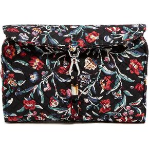 Vera Bradley Cotton Roll-Up Tech Organizer, Flamingo Garden