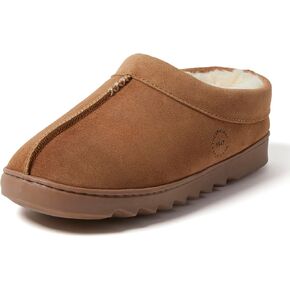 Dearfoams women's Suede Indoor Outdoor Doreen Clog